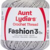 Aunt Lydia's Fashion Crochet Thread Size 3-Silver 1 0d9e2e57 dd10 59f3 8c81 10ddbfb96277