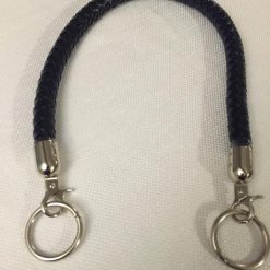 Black Faux Leather Handle 6 1944