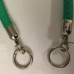 Alternative view of Green Faux Leather Handle