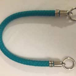 Blue Faux Leather Handle 6 1958