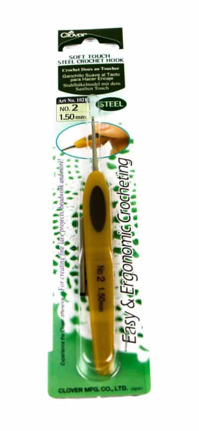 Clover Soft Touch Steel Crochet Hook