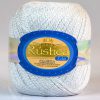 White Silver Rustica Eclat Crochet Thread 1 3034