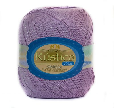 Lilac Silver Rustica Eclat Crochet Thread
