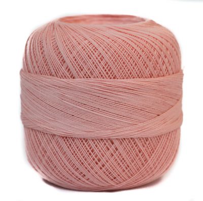 Light Coral Crochet Cotton Thread